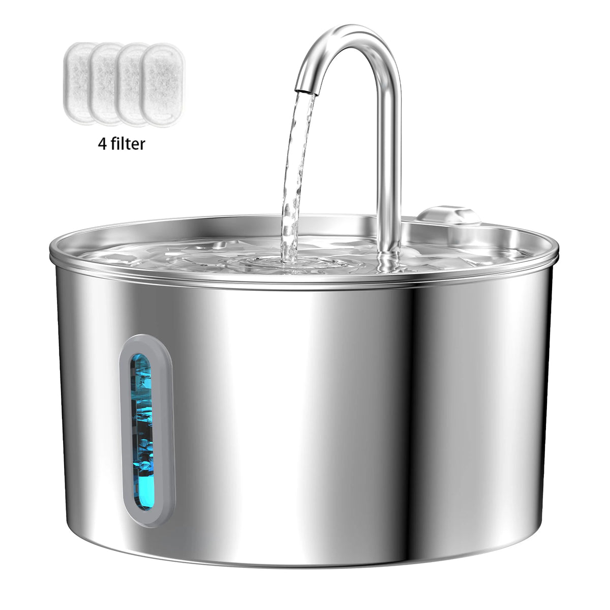 Snapflow Pet Water Fountain with replacement filters