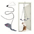Snapflow Door Bungee Cat Teaser, hanging door toy for cats
