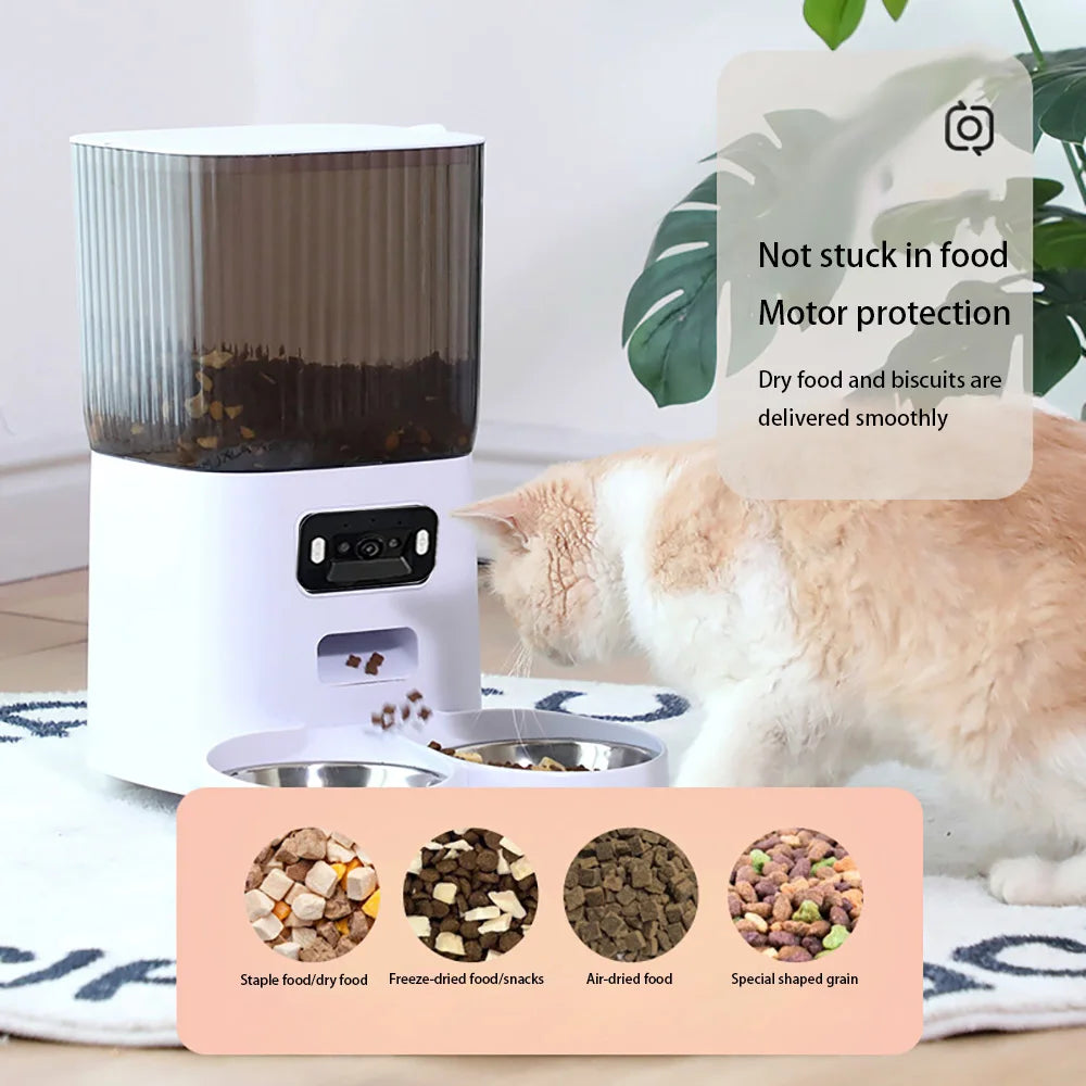 PetPal Smart WiFi Pet Feeder with 5L food hopper