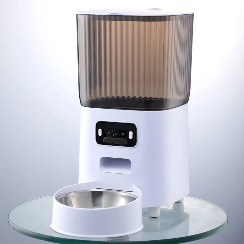 PetPal Smart WiFi Pet Feeder, camera and voice recorder detail