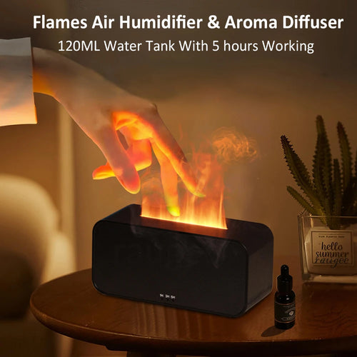 Flame Glow Mist Candle Diffuser
